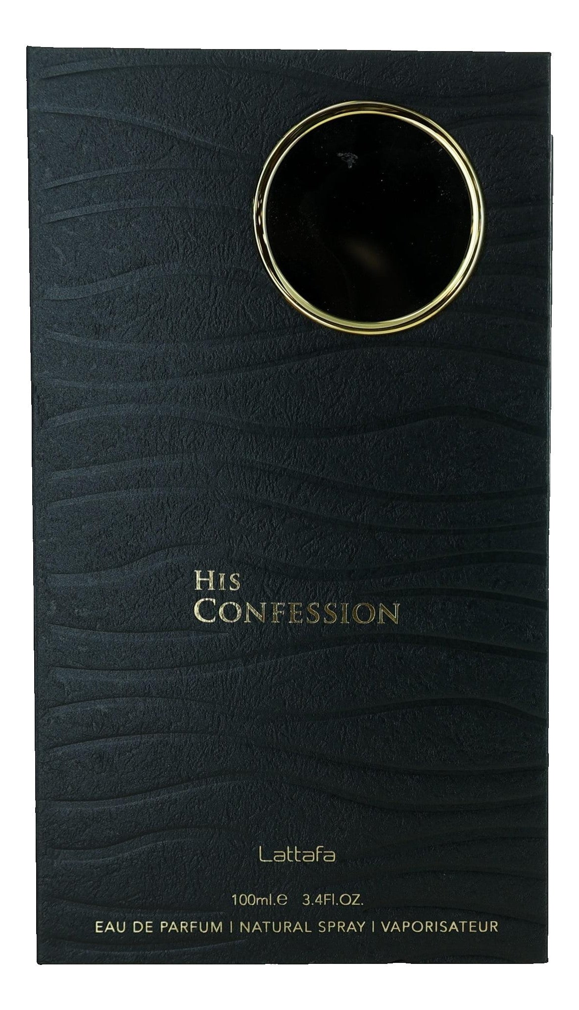 His Confession by Lattafa, 3.4 oz EDP Spray for Men