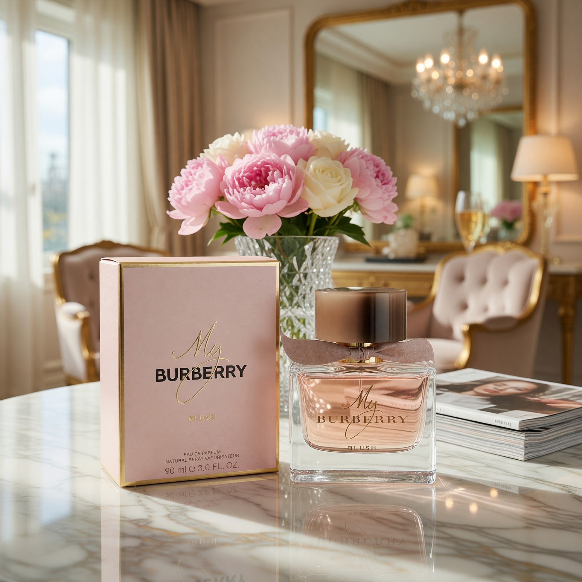 My Burberry Blush by Burberry, 3 oz EDP Spray for Women