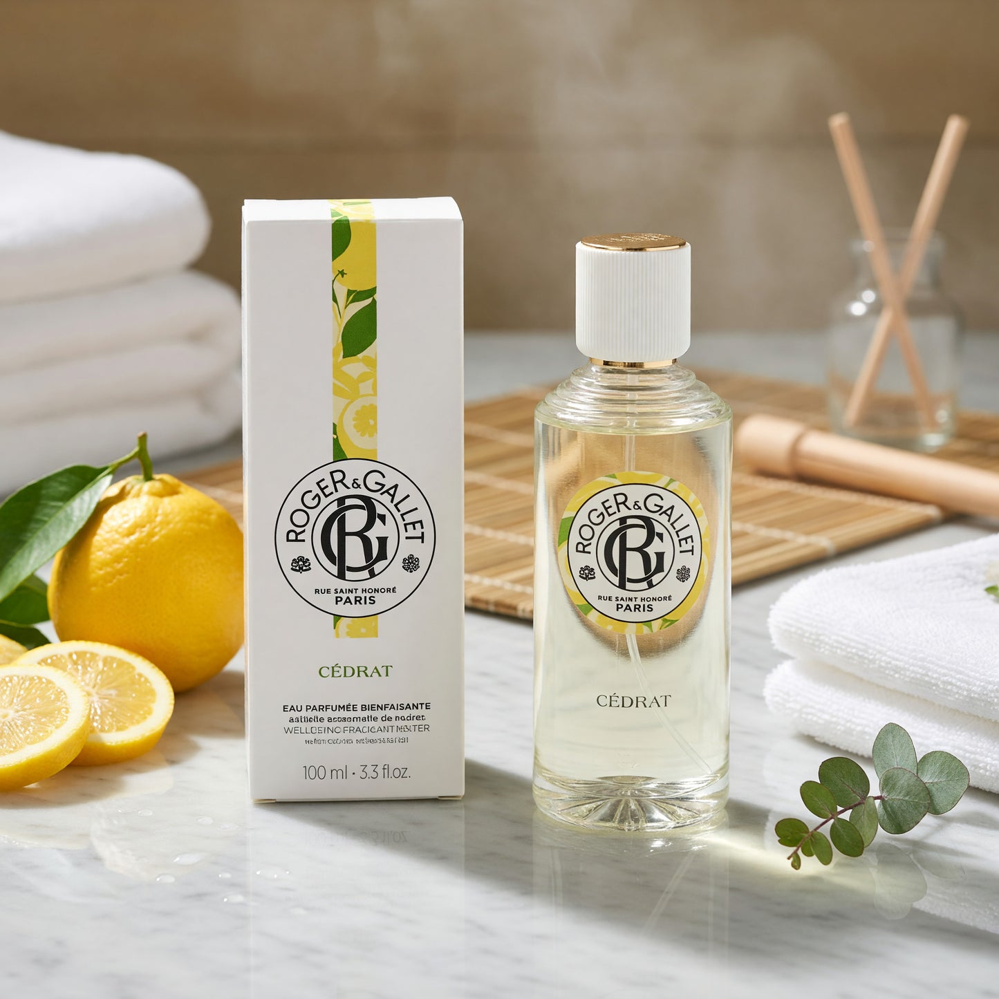 Roger & Gallet Cedrat by Roger & Gallet, 3.3oz Eau Parfumee Spray women