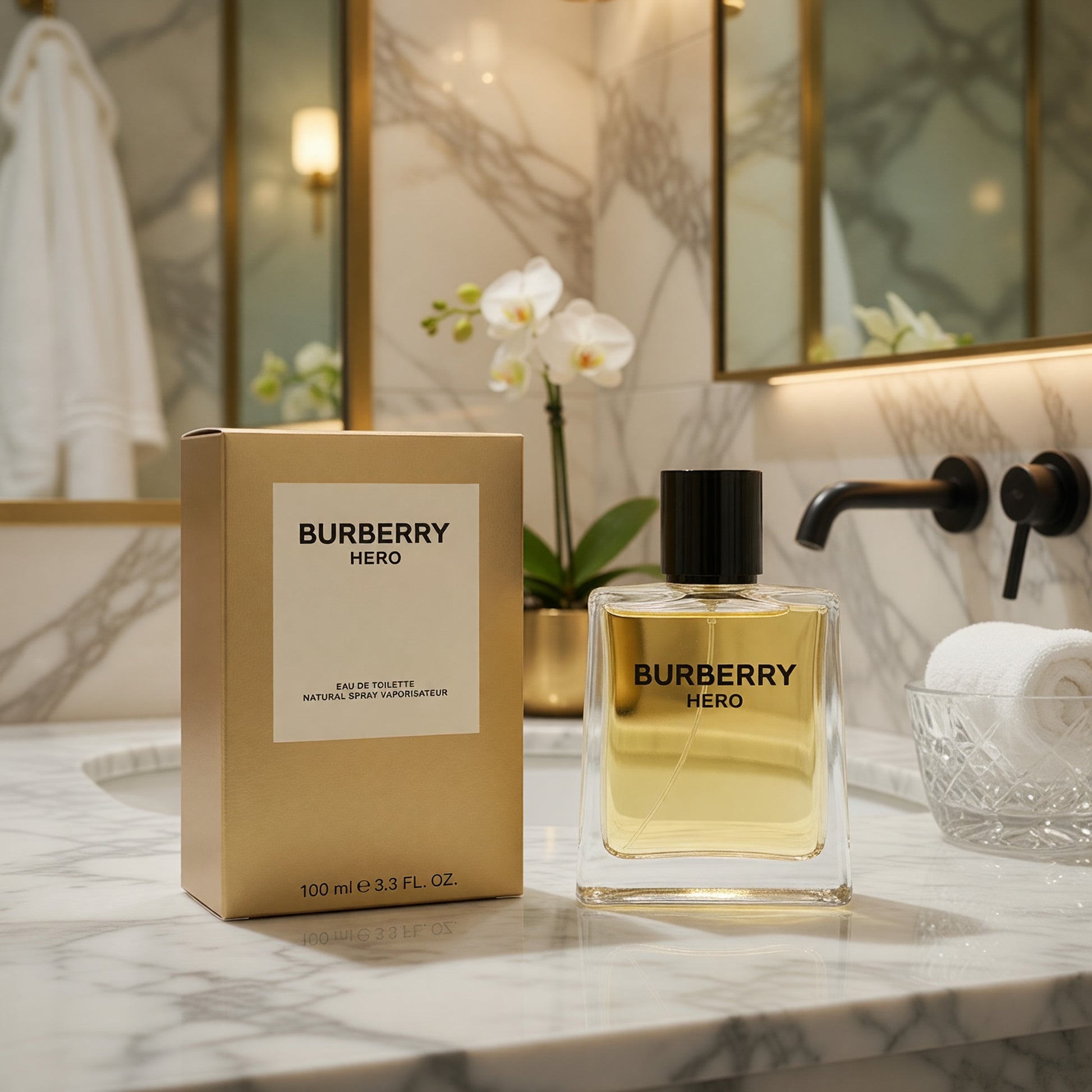 Burberry Hero by Burberry, 3.4 oz EDT Spray for Men