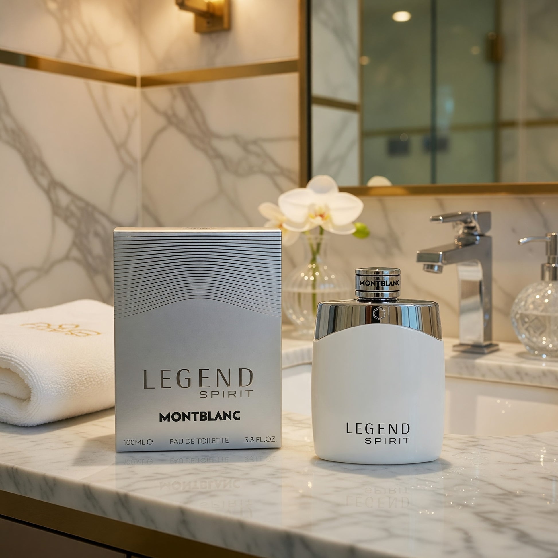 Mont Blanc Legend Spirit by Mont Blanc, 3.3 oz EDT Spray for Men