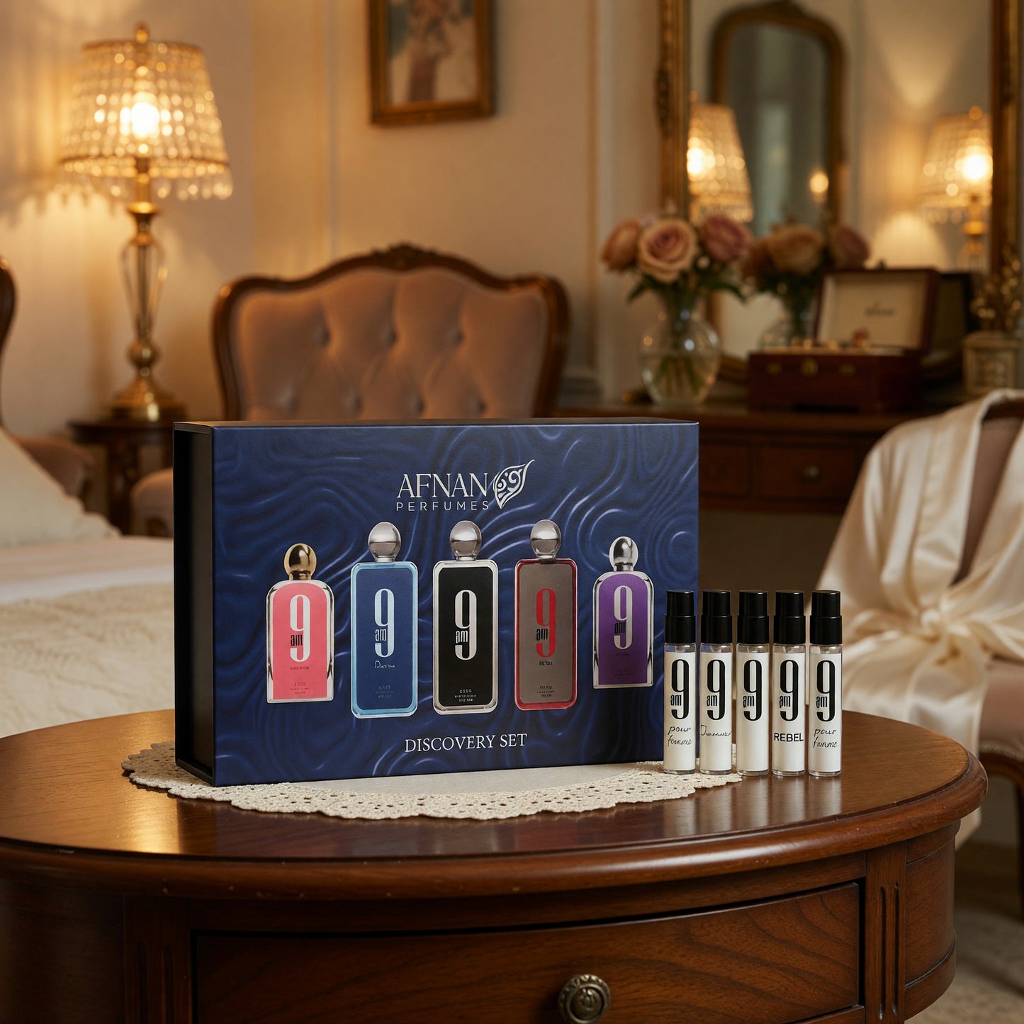 9 Series Discovery Kit by Afnan, 5 Piece Discovery Set for Unisex