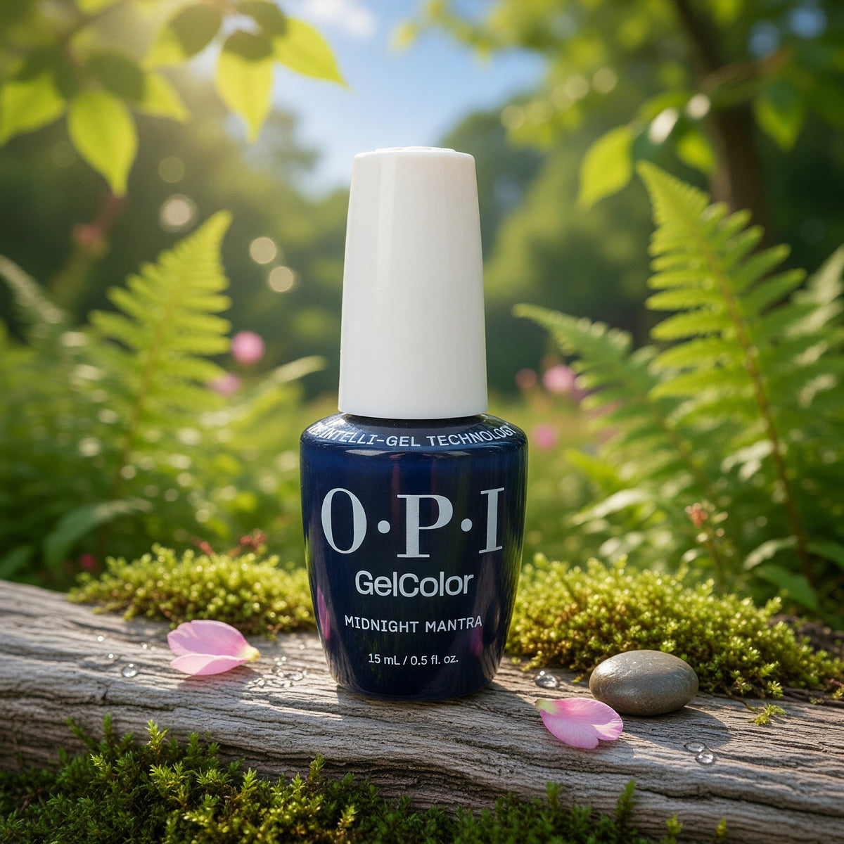 OPI Gel Nail Polish by OPI, 0.5 oz Gel Color - Midnight Mantra - Midnight Mantra