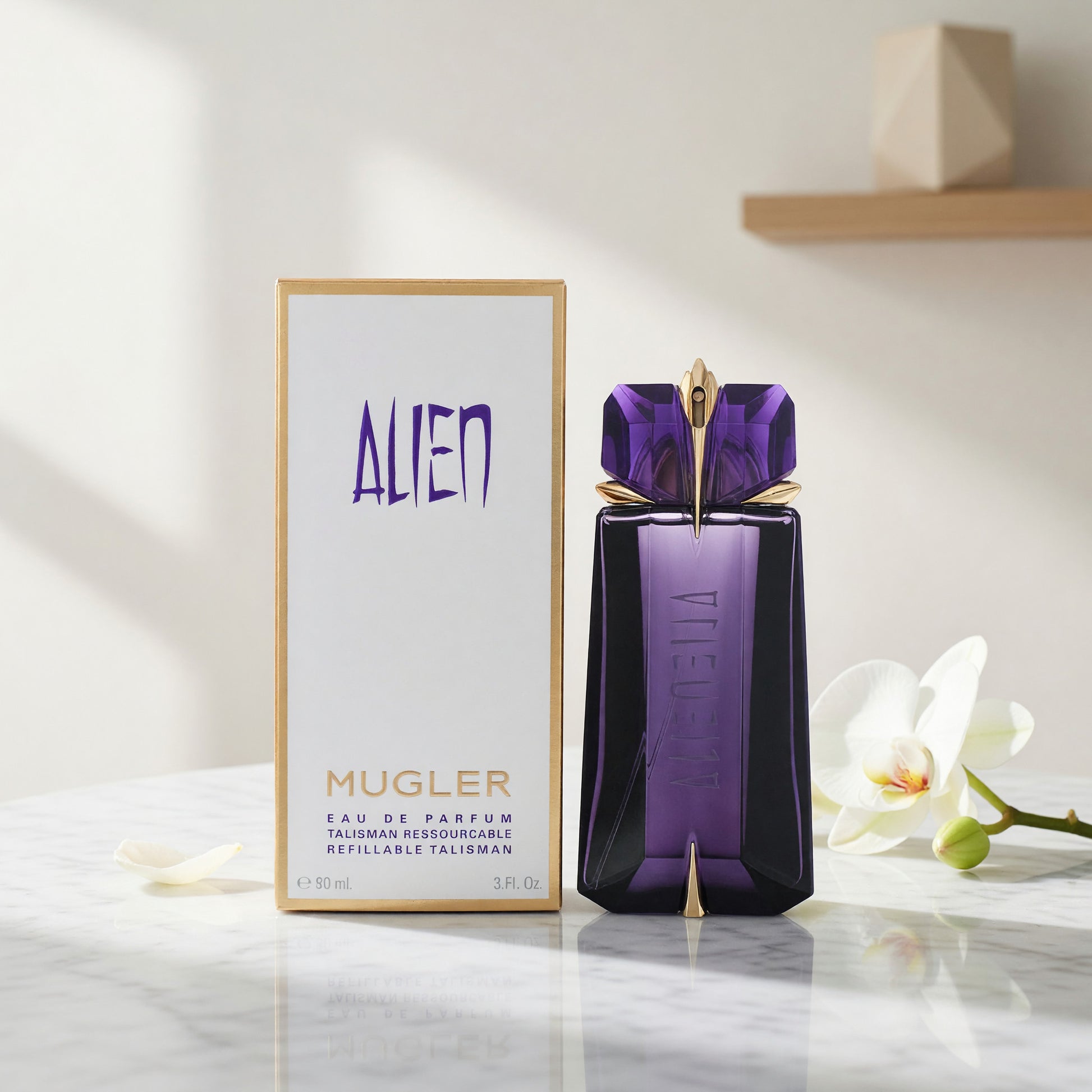 Alien by Thierry Mugler, 3 oz EDP Spray for Women Refillable