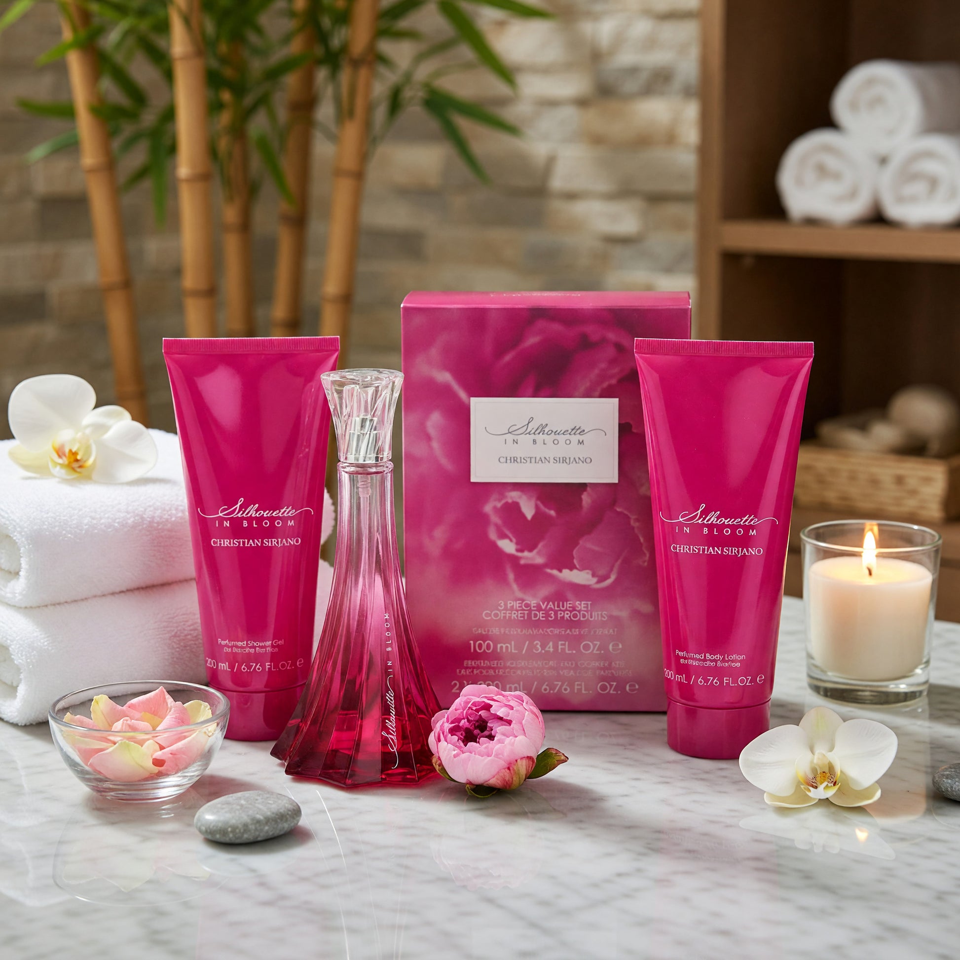 Silhouette In Bloom by Christian Siriano, 3 Piece Gift Set for Women