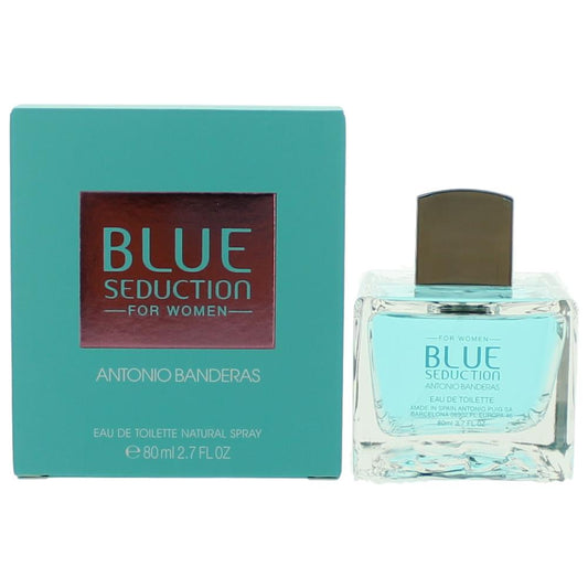 Blue Seduction by Antonio Banderas, 2.7 oz EDT Spray for Women
