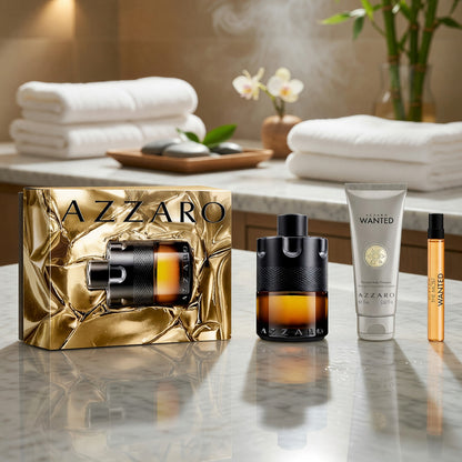 Azzaro The Most Wanted by Azzaro, 3 Piece Set for Men