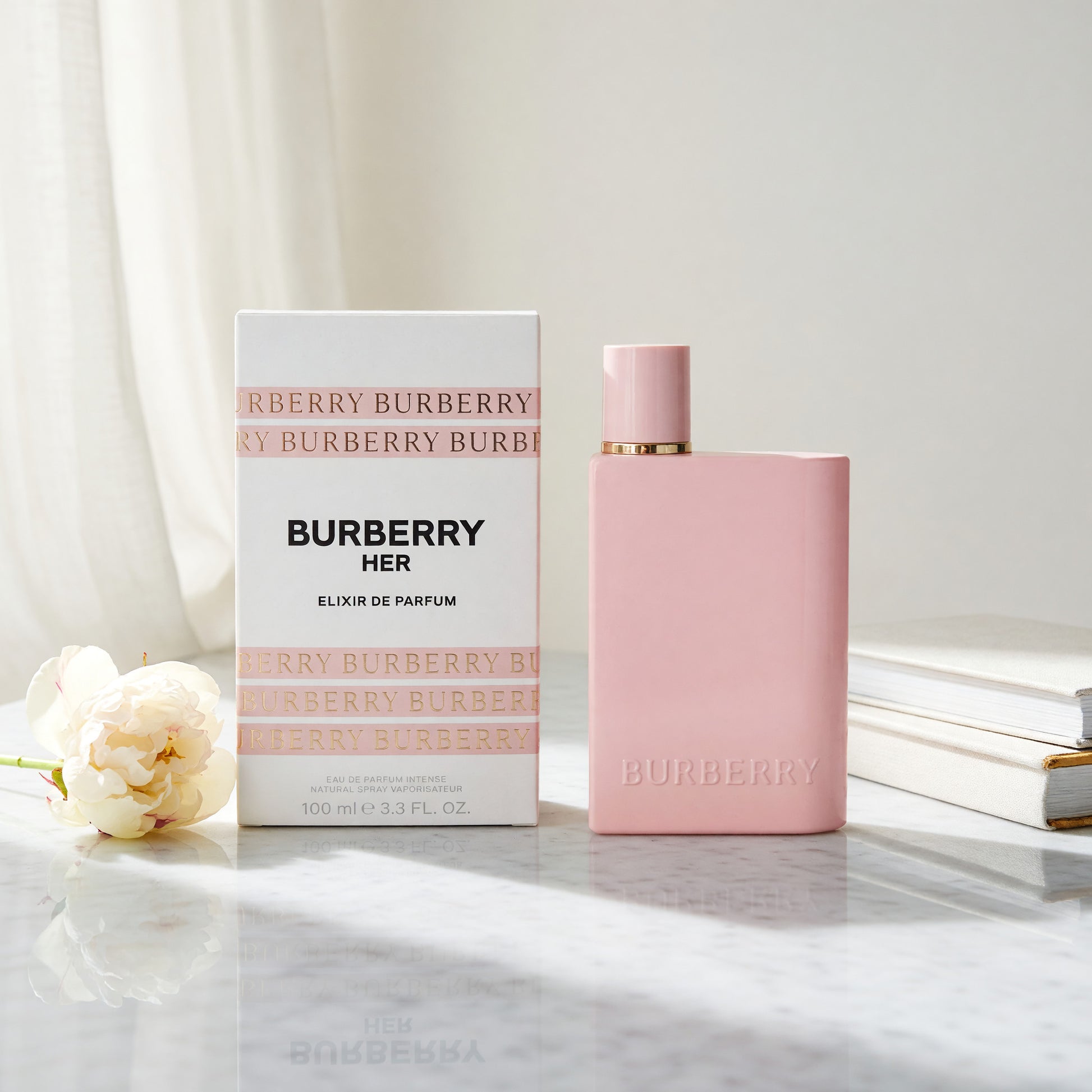 Burberry Her Elixir by Burberry, 3.3 oz EDP Intense spray for Women.