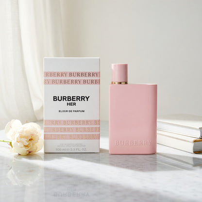 Burberry Her Elixir by Burberry, 3.3 oz EDP Intense spray for Women.