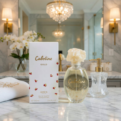 Cabotine Gold by Parfums Gres, 3.4 oz EDT Spray for Women
