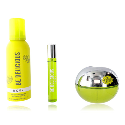 Be Delicious DKNY by Donna Karan, 3 Piece Gift Set for Women
