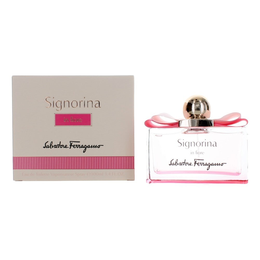 Signorina In Fiore by Salvatore Ferragamo, 3.4 oz EDT Spray for Women