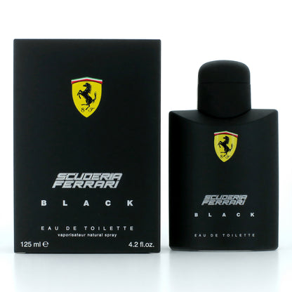 Ferrari Black by Scuderia Ferrari, 4.2 oz EDT Spray for Men