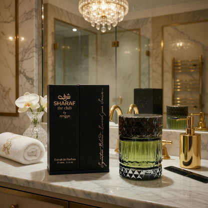 Sharaf the Club by Zimaya, 3.4 oz Extrait de Parfum for Unisex