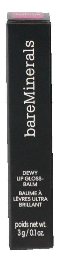 Bare Minerals Dewy Lip Gloss Balm by bareMinerals, 0.1oz Lip Gloss - Devotion