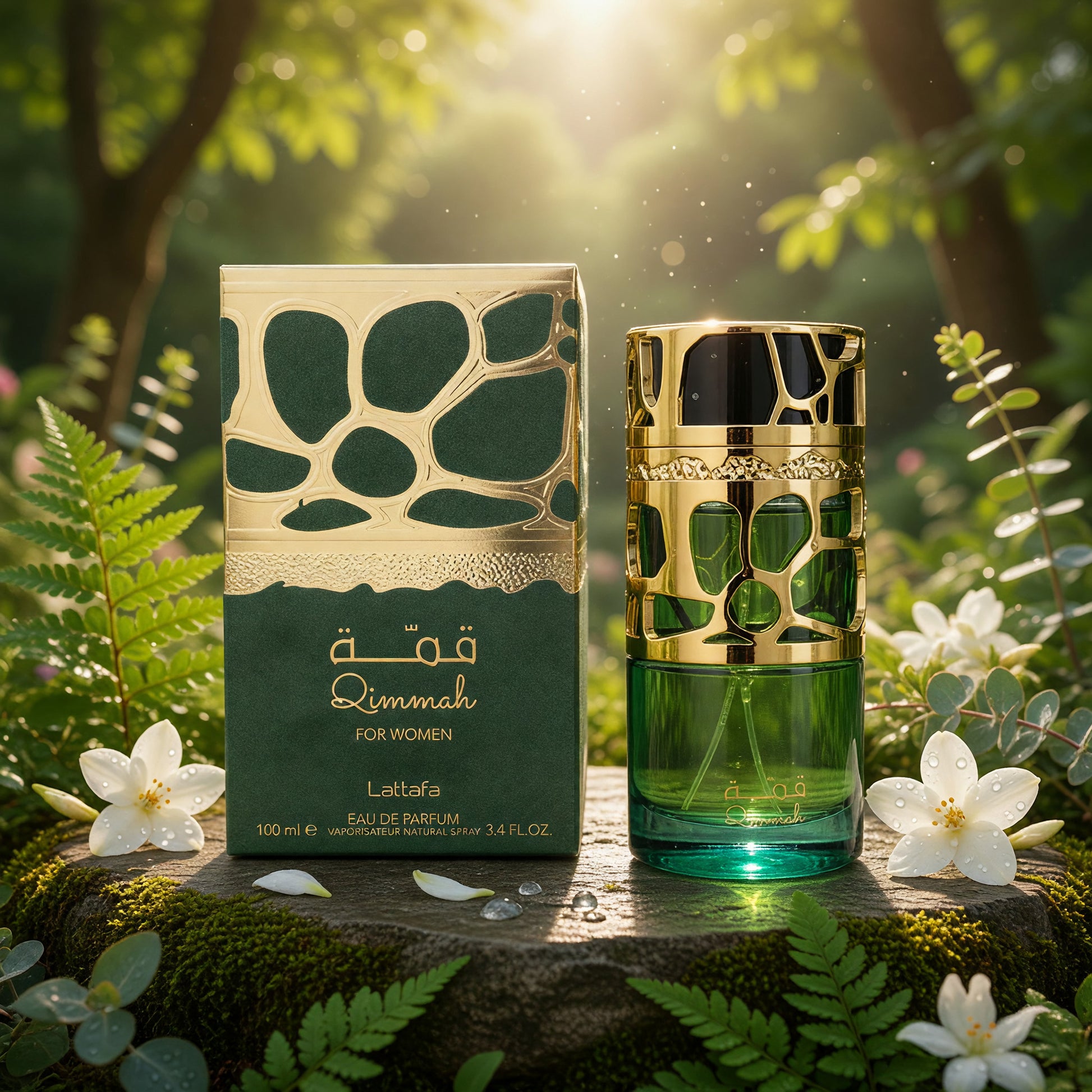 Lattafa Qimmah by Lattafa, 3.4 oz EDP Spray for Women