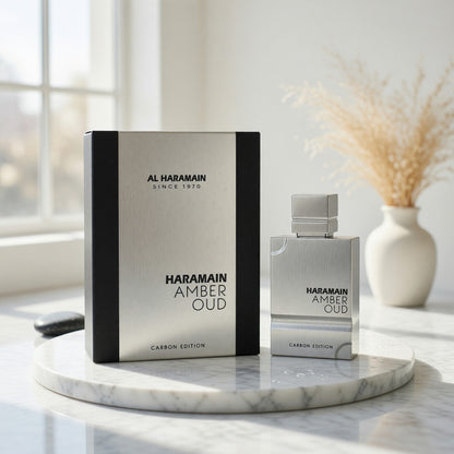 Amber Oud Carbon Edition by Al Haramain, 2 oz EDP Spray for Unisex