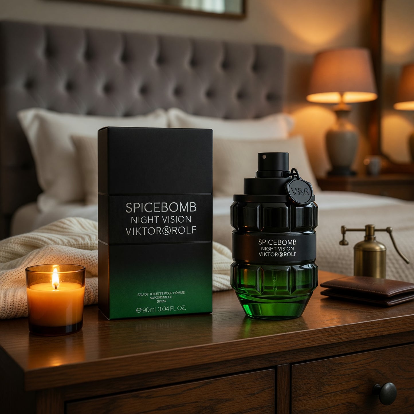 Spicebomb Night Vision by Viktor & Rolf, 3 oz EDT Spray for Men