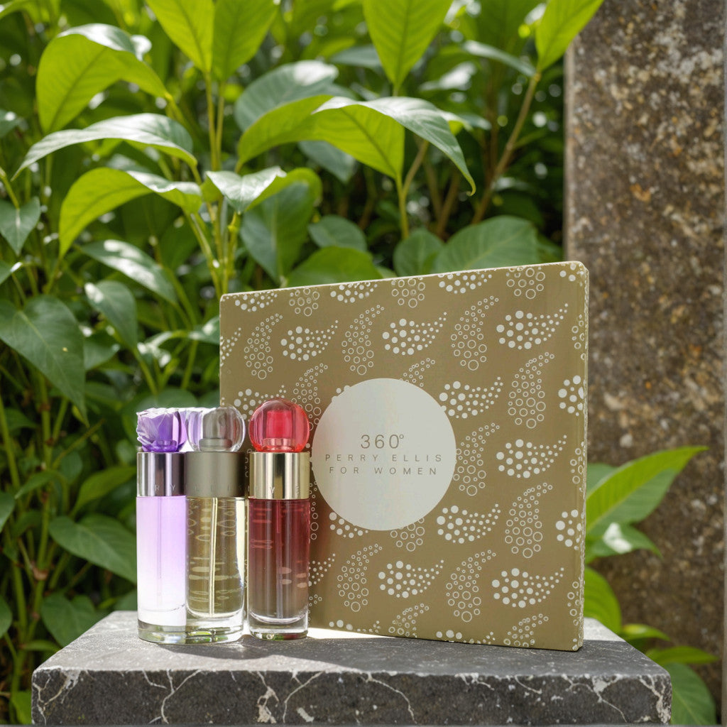 Perry Ellis 360 by Perry Ellis, 3 Piece Variety Set for Women