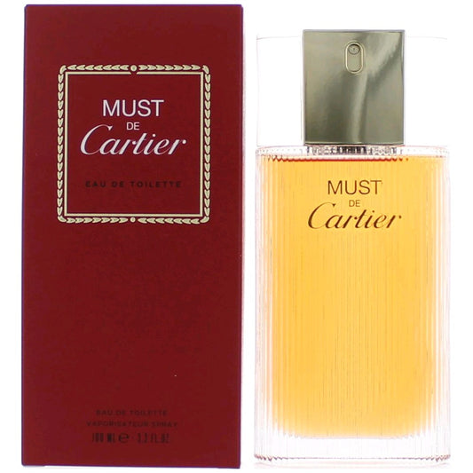 Must De Cartier by Cartier, 3.3 oz EDT Spray for Women