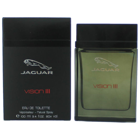 Jaguar Vision III by Jaguar, 3.4 oz EDT Spray for Men