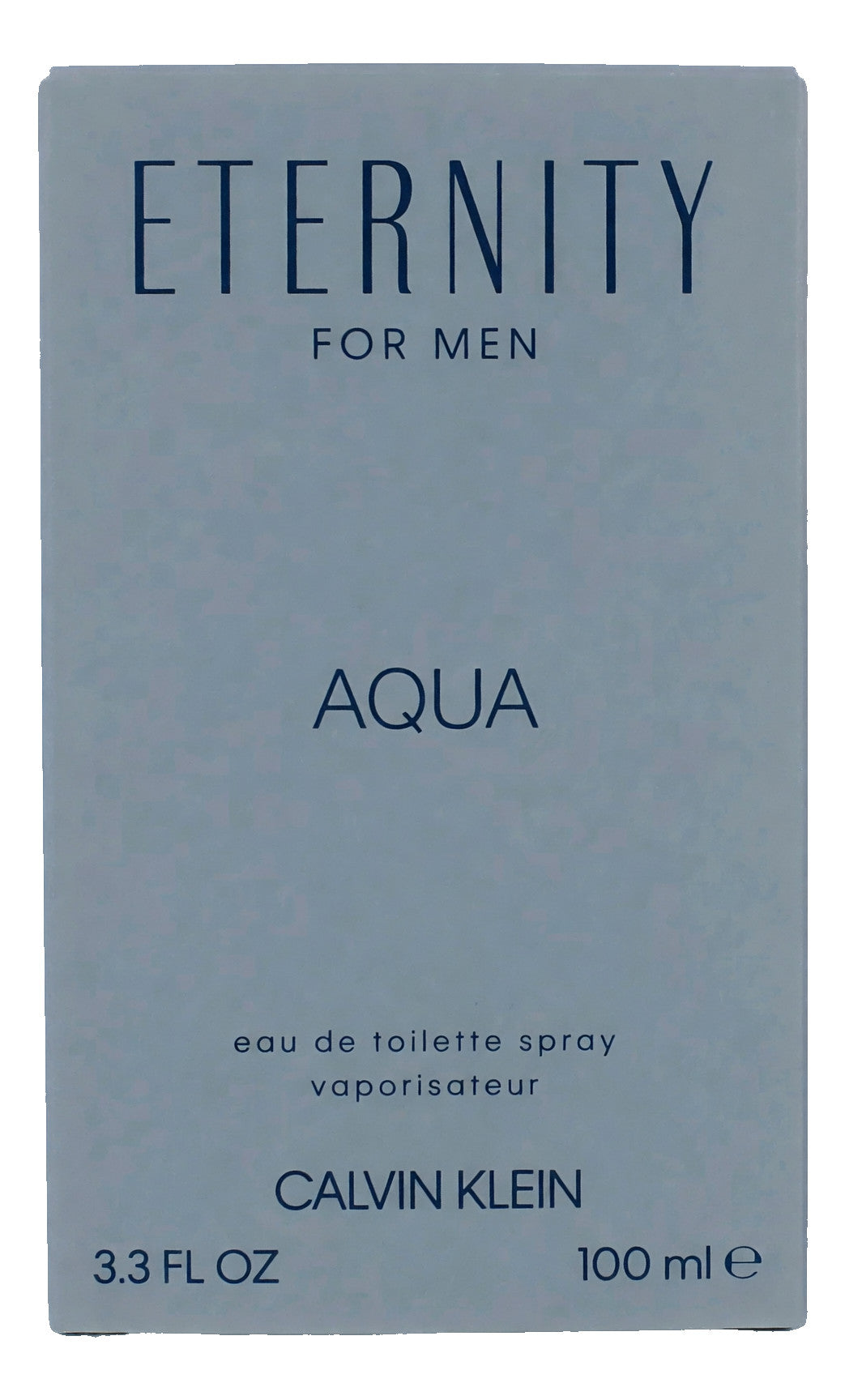 Eternity Aqua by Calvin Klein, 3.4 oz EDT Spray for Men