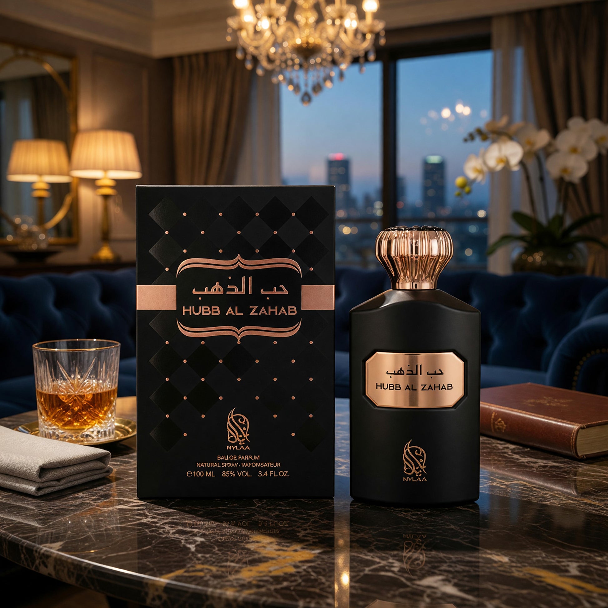 Hubb Al Zahab by Nylaa, 3.4 oz EDP Spray for Unisex