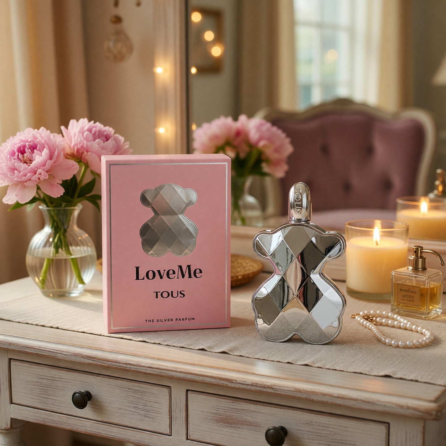 Tous LoveME The Silver Parfum by Tous, 3 oz EDP Spray for Women