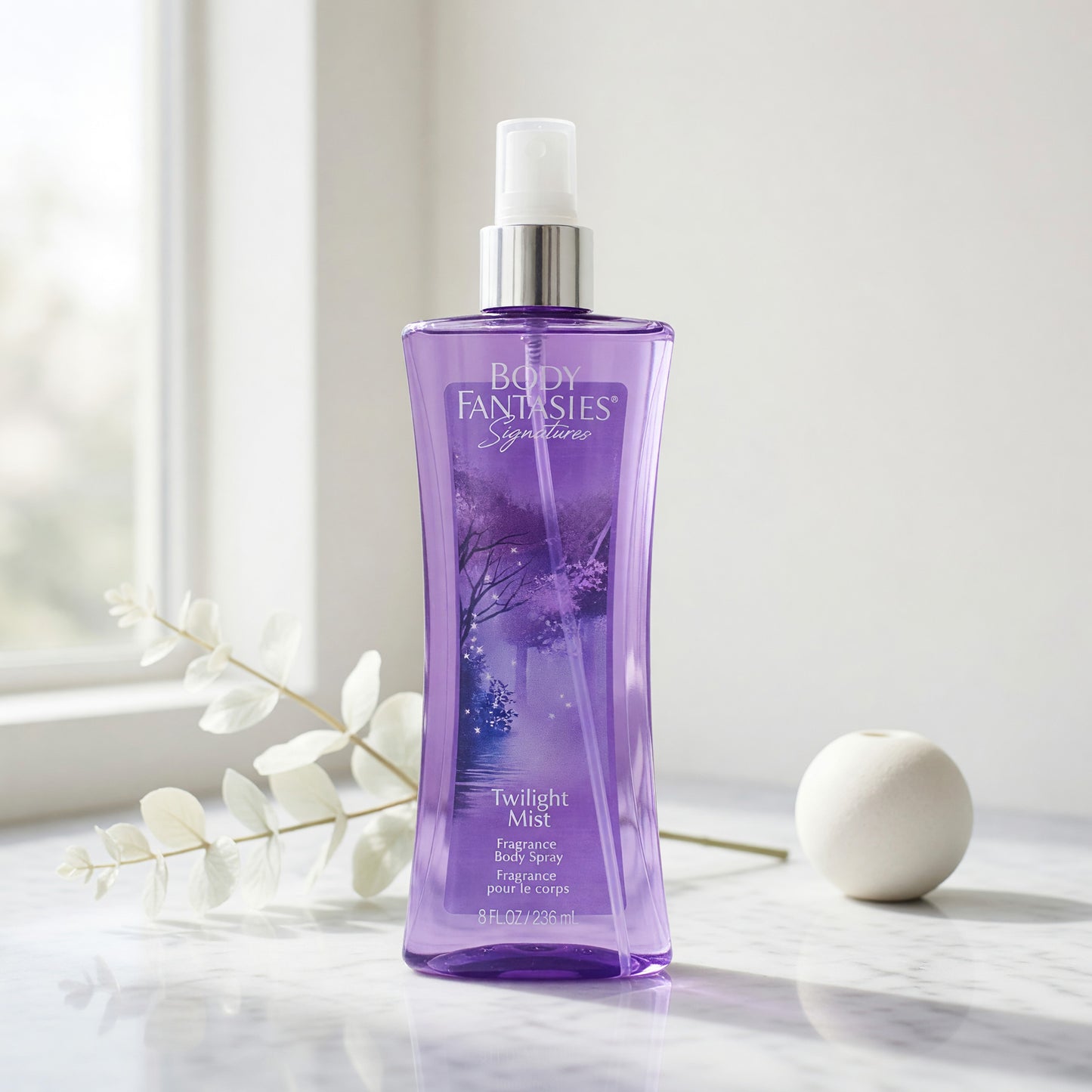Twilight Mist by Body Fantasies, 8 oz Fragrance Body Spray for Women