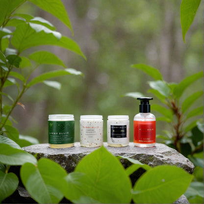 Perry Ellis Joy Coffret by Perry Ellis, 4 Piece Variety Candle Set - Set