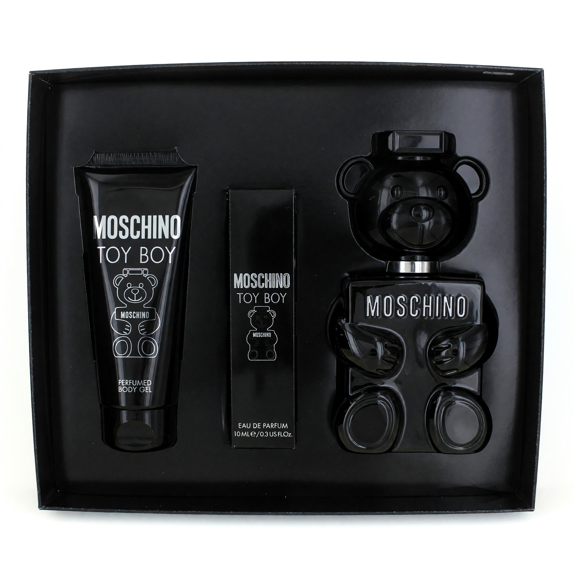 Moschino Toy Boy by Moschino, 3 Piece Gift Set for Men