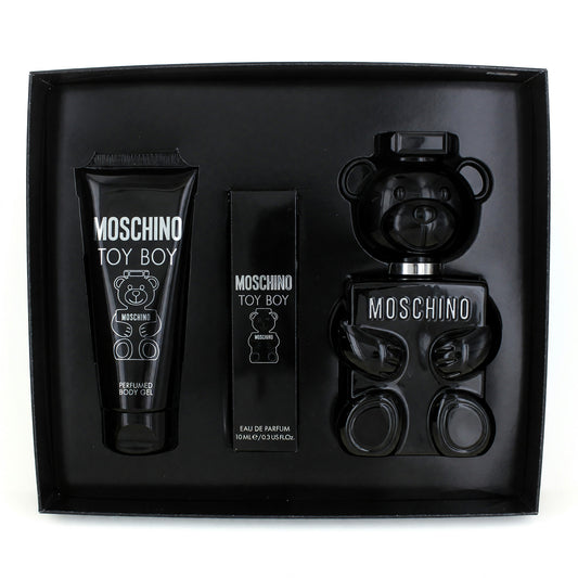 Moschino Toy Boy by Moschino, 3 Piece Gift Set for Men