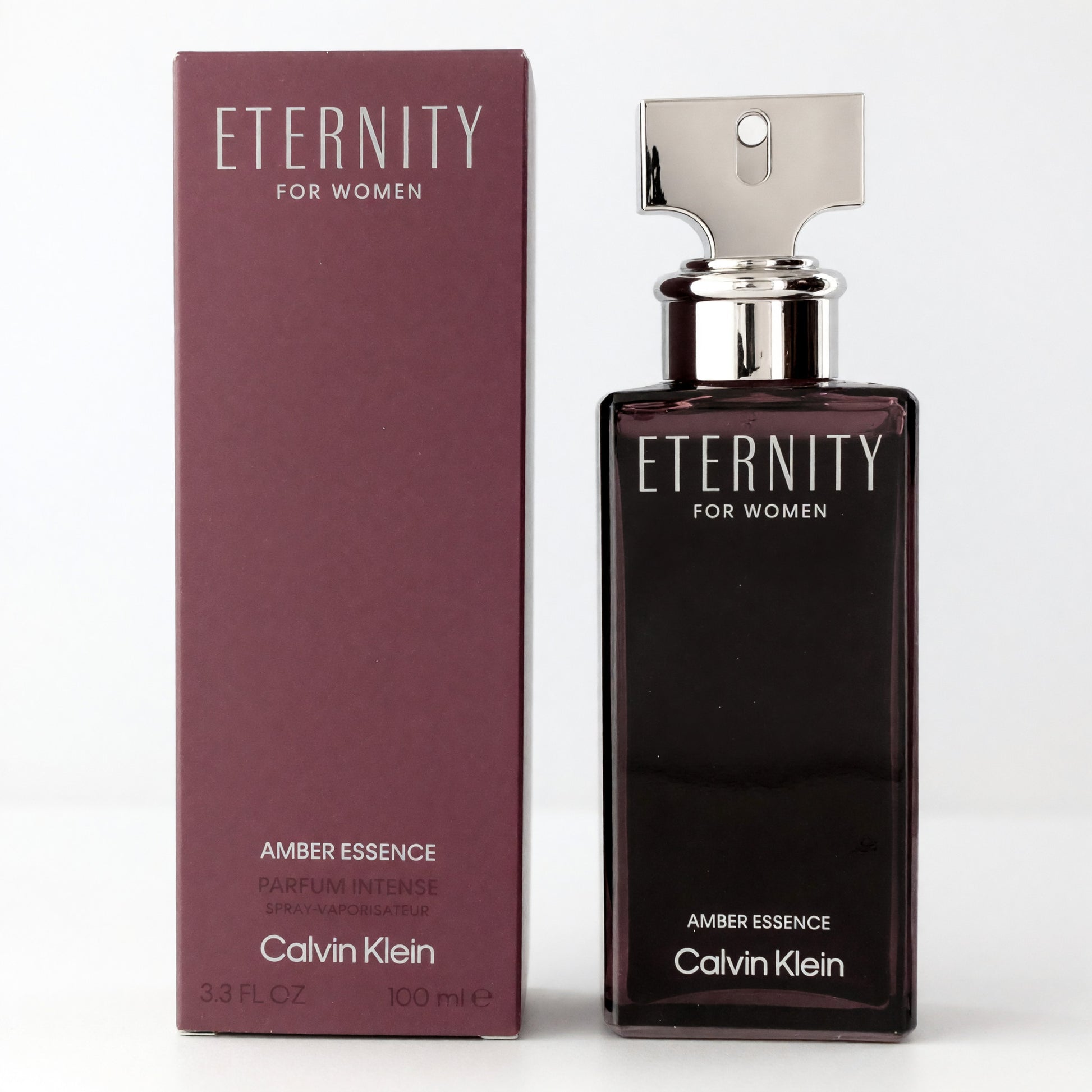 Eternity Amber Essence by Calvin Klein, 3.4oz Parfum Intense Spray women
