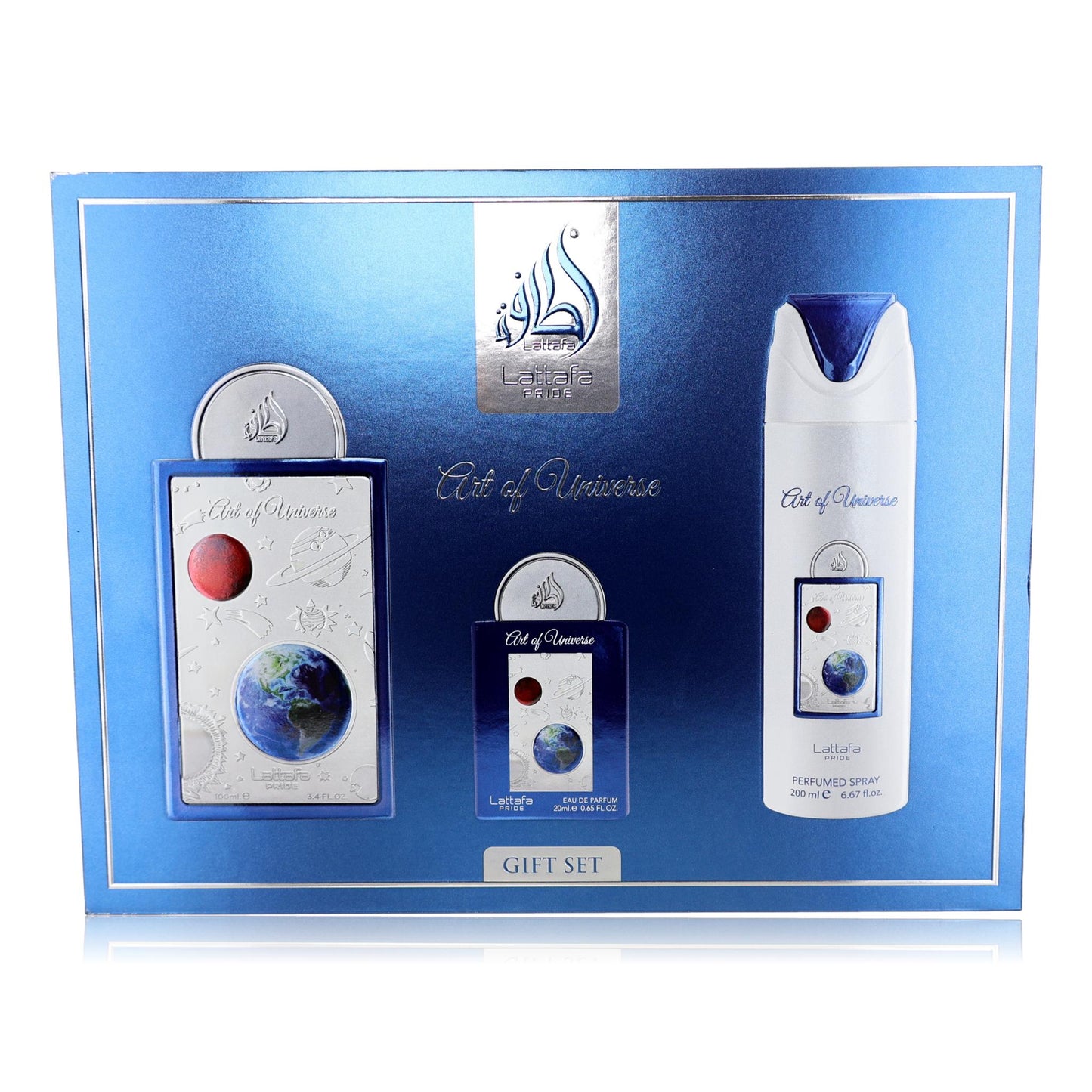 Art of Universe by Lattafa, 3 Piece Gift Set for Unisex