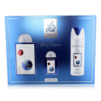 Art of Universe by Lattafa, 3 Piece Gift Set for Unisex