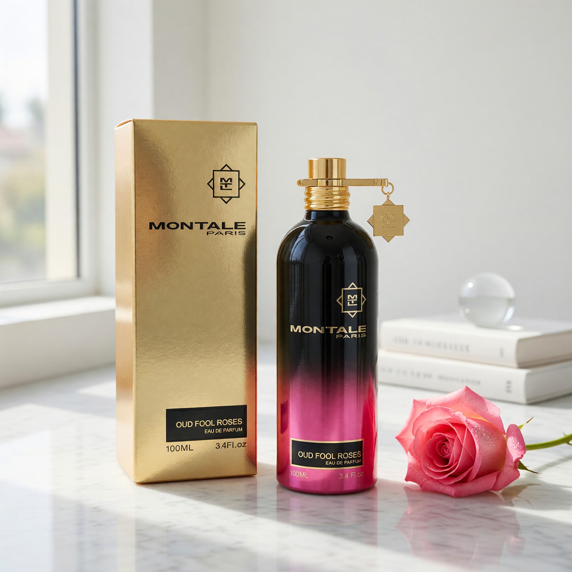 Montale Oud Fool Roses by Montale, 3.4 oz EDP Spray for Unisex