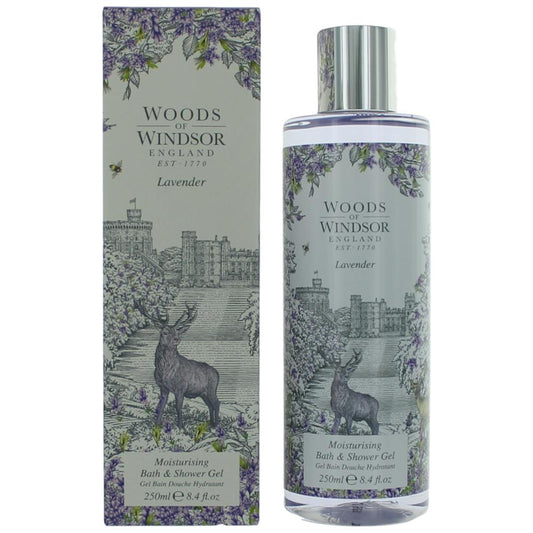 Woods of Windsor Lavender, 8.4oz Moisturising Bath and Shower Gel  women