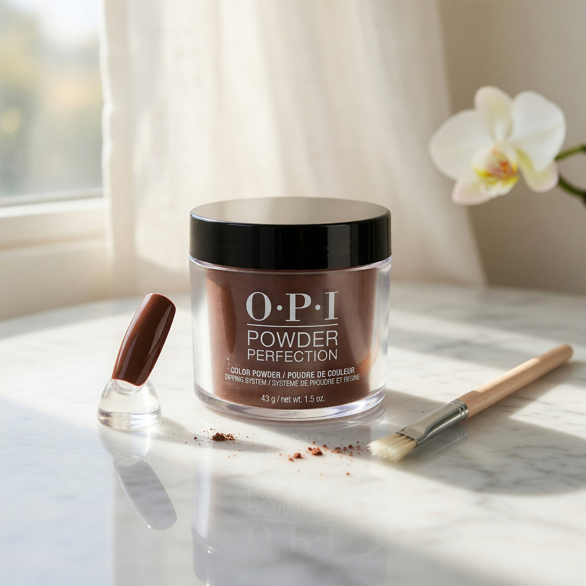 OPI Powder Perfection by OPI, 1.5oz Color Dip Powder - Black Cherry Chutney - Black Cherry Chutney