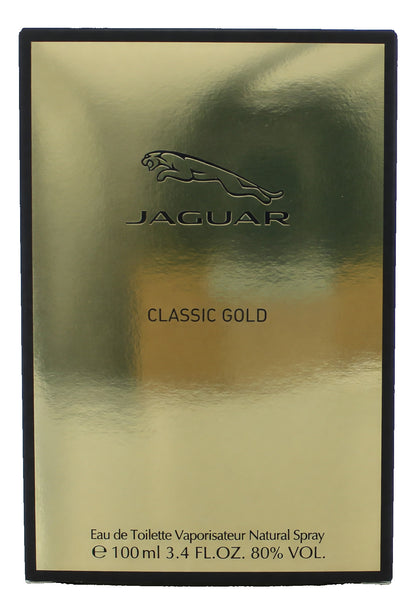 Jaguar Classic Gold by Jaguar, 3.4 oz EDT Spray for Men