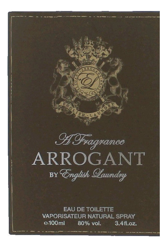 Arrogant by English Laundry, 3.4 oz EDT Spray for Men