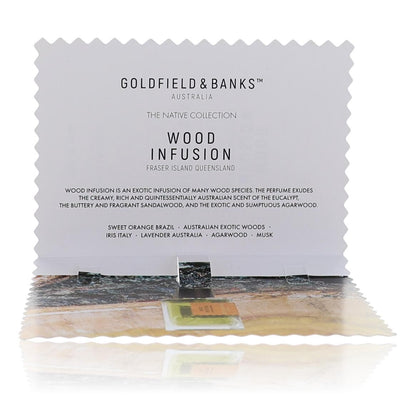 Wood Infusion by Goldfield & Banks, 0.06oz Perfume Spray for Unisex Sample  