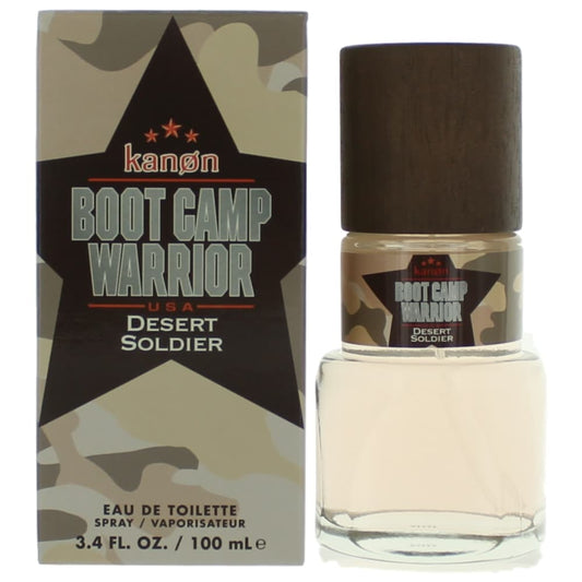 Kanon Boot Camp Warrior Desert Soldier by Kanon, 3.4 oz EDT Spray men