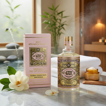 4711 Floral Collection Magnolia by 4711, 3.4oz Eau De Cologne Spray for Unisex