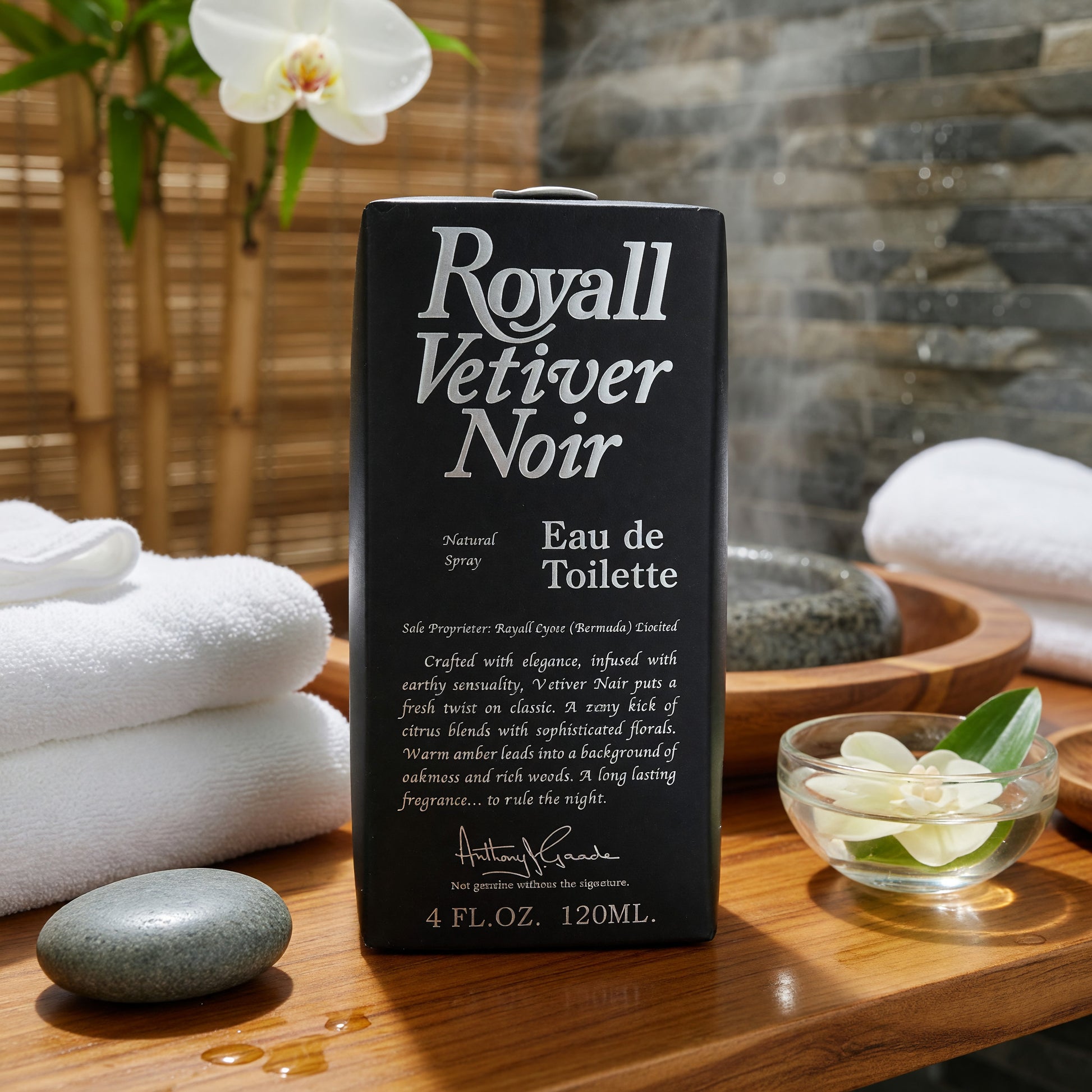 Royall Vetiver Noir by Royall Fragrance, 4 oz EDT Spray for Men