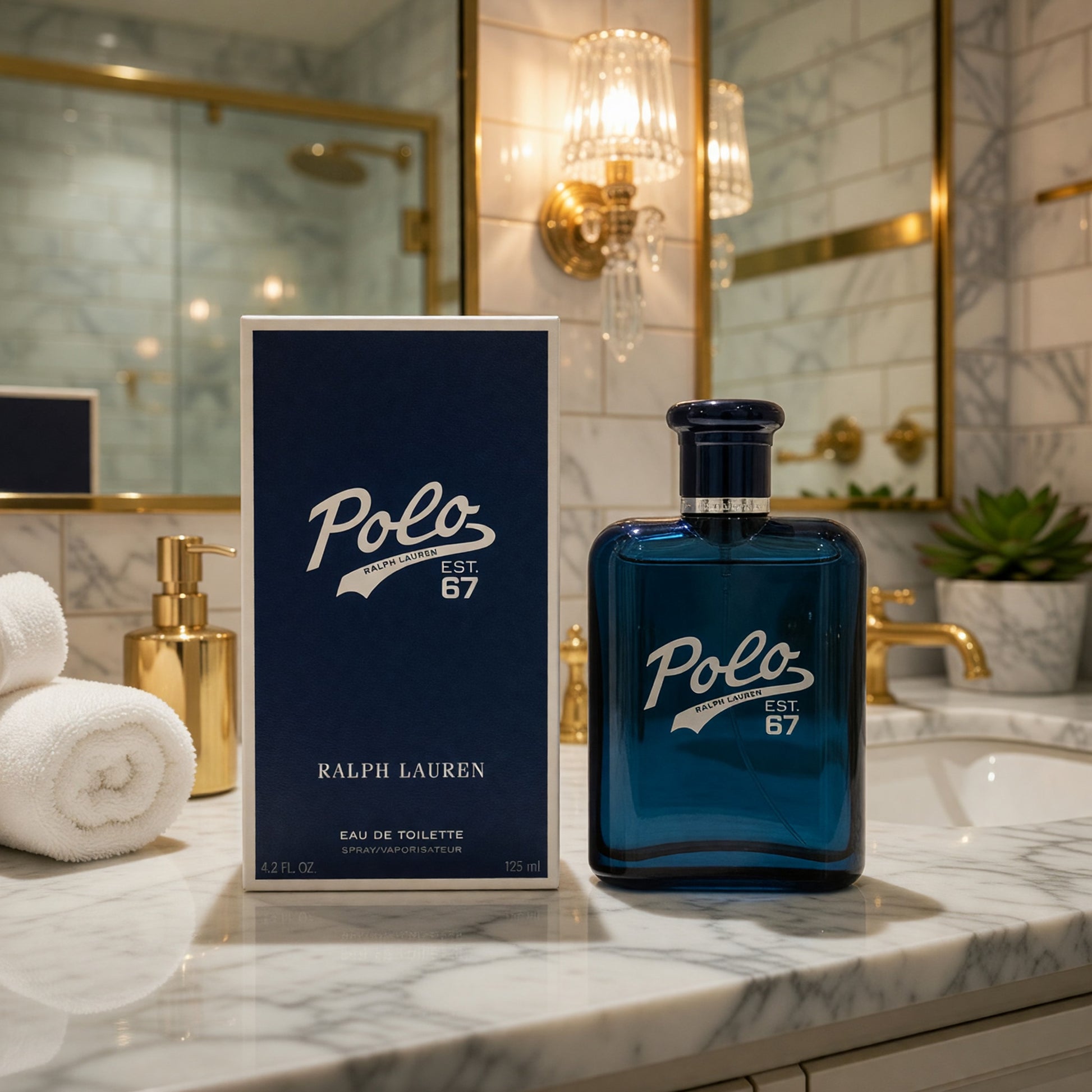 Polo 67 by Ralph Lauren, 4.2 oz EDT Spray for Men.