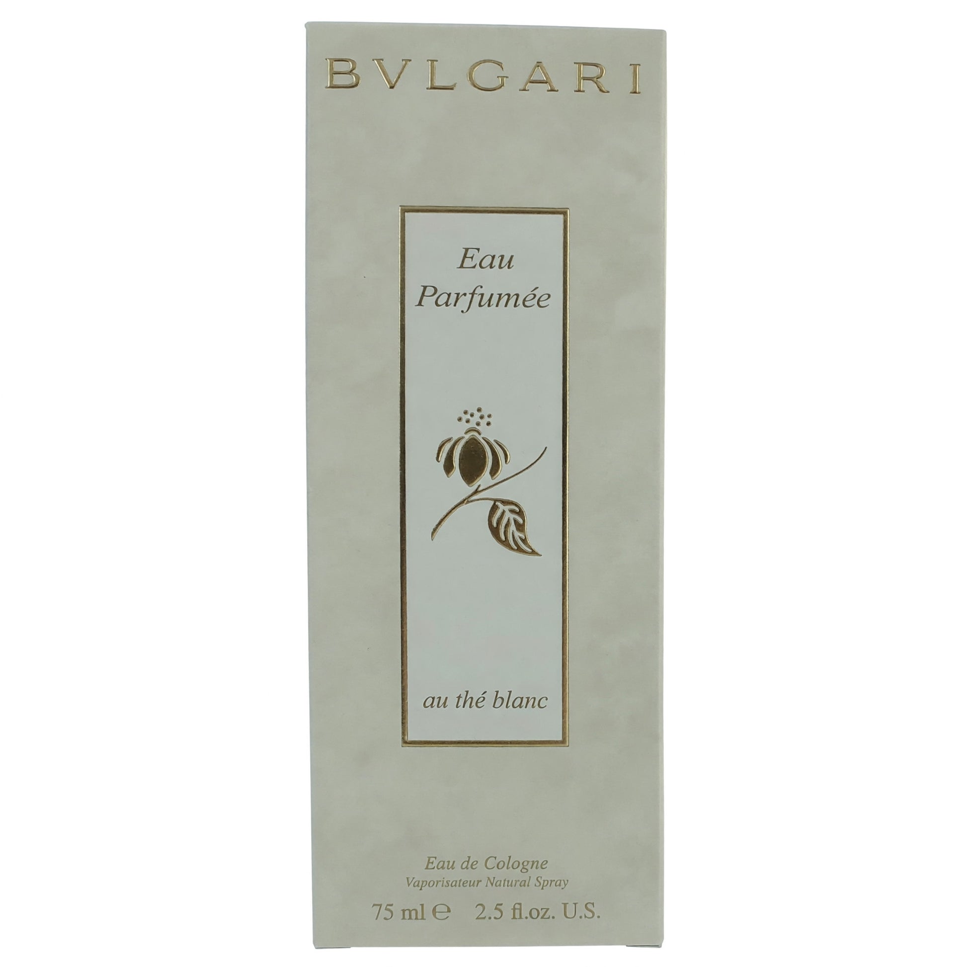 Eau Parfumee Au the Blanc (White) by Bvlgari, 2.5oz Eau De Cologne Spray Unisex
