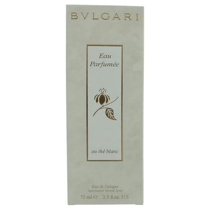 Eau Parfumee Au the Blanc (White) by Bvlgari, 2.5oz Eau De Cologne Spray Unisex