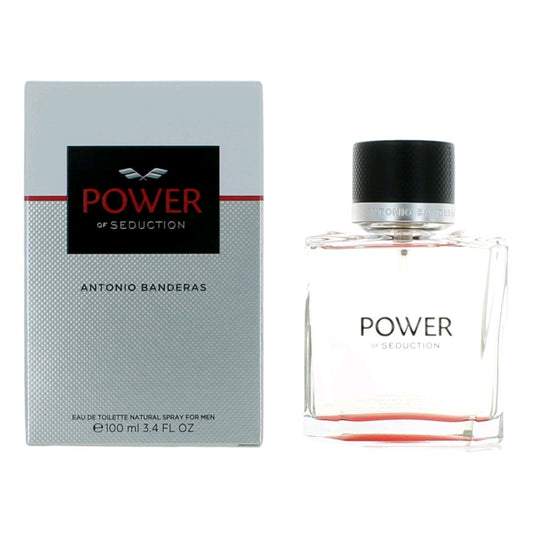 Power of Seduction by Antonio Banderas, 3.4 oz EDT Spray for Men