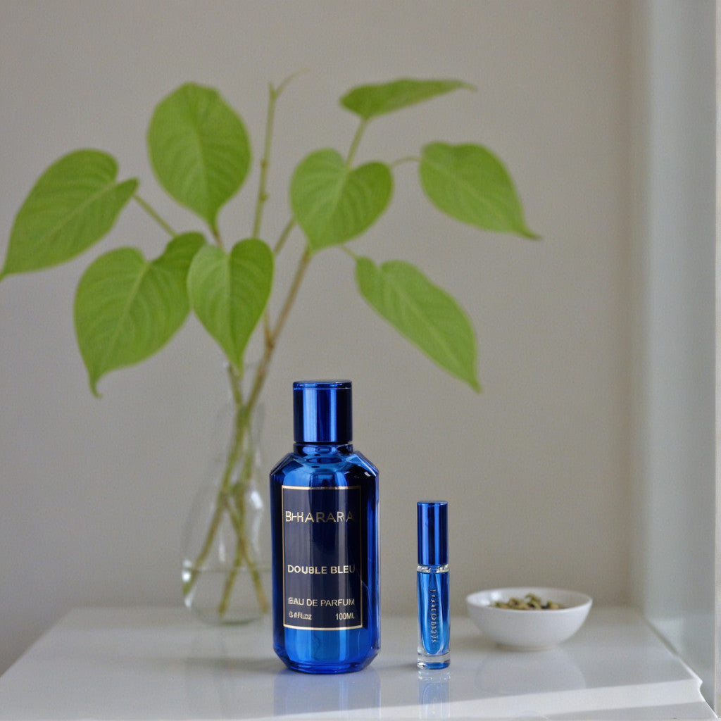 Bharara Double Bleu by Bharara, 3.4 oz EDP spray for Men 