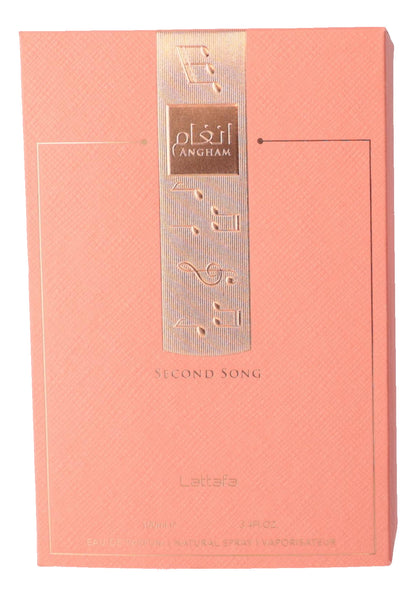 Angham Second Song by Lattafa, 3.4 oz EDP Spray for Unisex  
